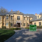 Inspired by the stately aesthetic of French Provincial architecture this new 10,500 sq. ft. residence is perched on the bluffs of Lake Michigan’s shoreline in Kenilworth.
